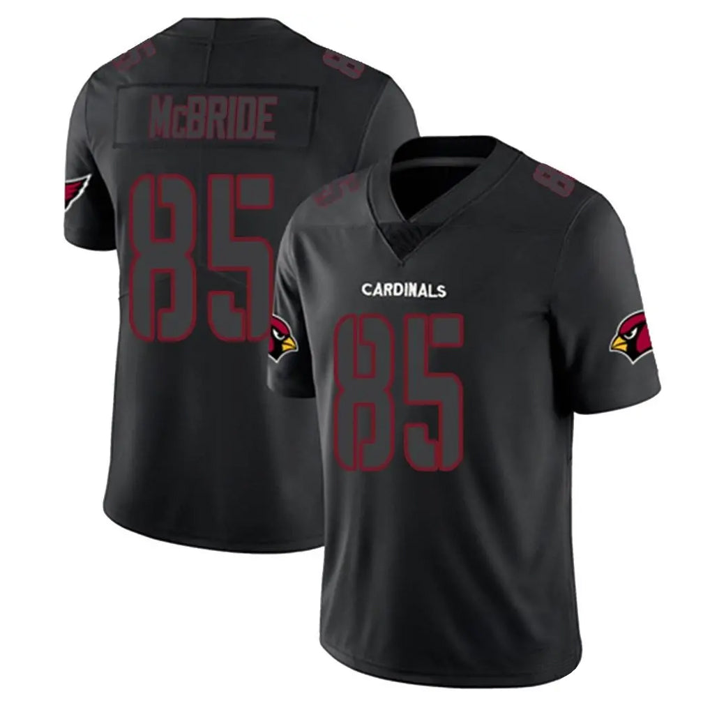 Punc A.Cardinals #85 Trey McBride Player Black Impact Limited Home Game Stitched Jerseys