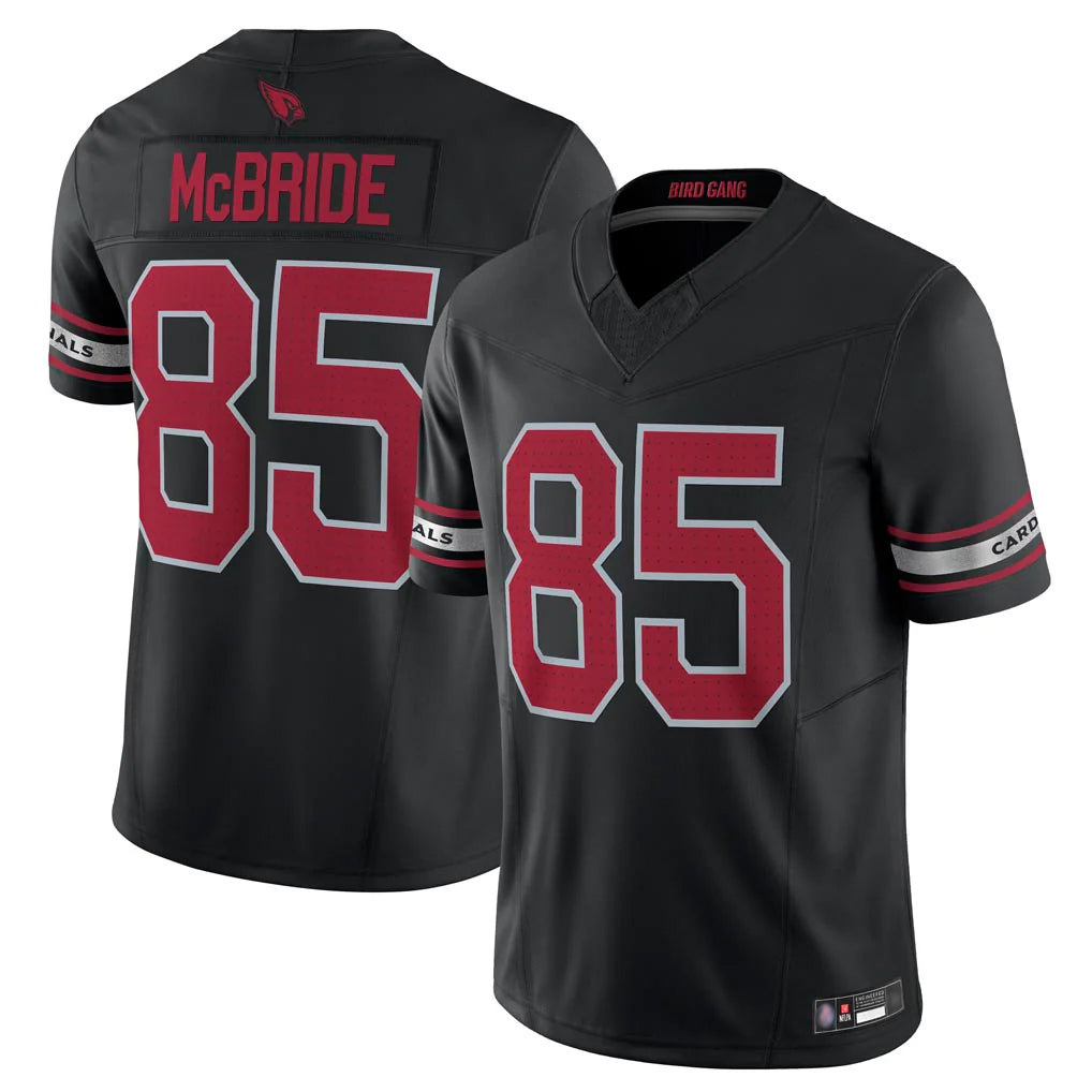 Punc A.Cardinals #85 Trey McBride Player Black Vapor F.U.S.E. Limited Home Game Stitched Jerseys