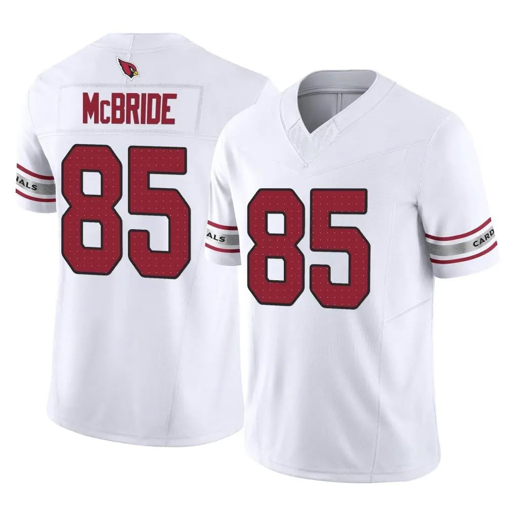 Punc A.Cardinals #85 Trey McBride Player White Vapor F.U.S.E. Limited Home Game Stitched Jerseys