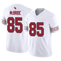 Punc A.Cardinals #85 Trey McBride Player White Vapor F.U.S.E. Limited Home Game Stitched Jerseys