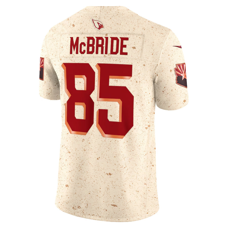 Punc A.Cardinals #85 Trey McBride Player Rivalries Collection Vapor Limited Stitched Jerseys