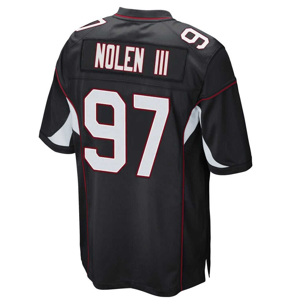 Punc A.Cardinals #97 Walter Nolen III Player Black Home Game Stitched Jerseys