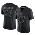 Punc A.Cardinals #97 Walter Nolen III Player Black RFLCTV Limited Home Game Stitched Jerseys