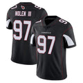 Punc A.Cardinals #97 Walter Nolen III Player Black Vapor Limited Home Game Stitched Jerseys