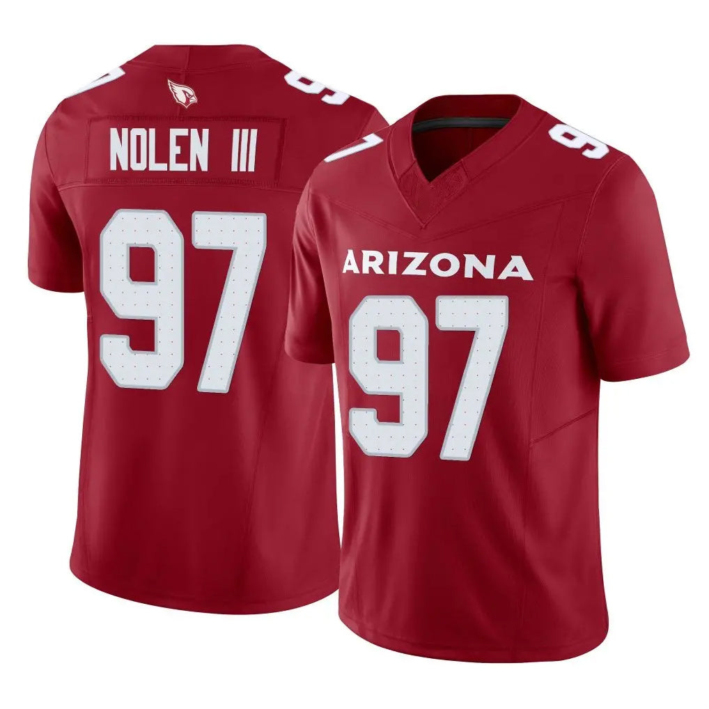 Punc A.Cardinals #97 Walter Nolen III Player Cardinal Vapor F.U.S.E. Limited Home Game Stitched Jerseys