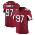 Punc A.Cardinals #97 Walter Nolen III Player Cardinal Vapor Limited Home Game  Stitched Jerseys