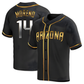 Punc A.Diamondbacks #14 Gabriel Moreno Player Black Golden Replica Alternate Stitched Jerseys