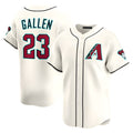 Punc A.Diamondbacks #23 Zac Gallen Player Cream Game Limited Stitched Jerseys