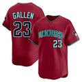 Punc A.Diamondbacks #23 Zac Gallen Player Red Blue reserve Replica Game Stitched Jerseys