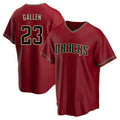 Punc A.Diamondbacks #23 Zac Gallen Player Red Replica Game Stitched Jerseys