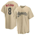 Punc A.Diamondbacks #8 James McCann Player Gold Replica 2026 City Connect Cool Stitched Jersey