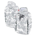 Punc A.Falcons Arctic Camo Salute to Service Limited Hoodie Blank Player Stitched Jerseys