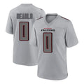 Punc A.Falcons #0 Divine Deablo Player Gray Fashion Home Game Stitched Jerseys