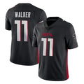 Punc A.Falcons #11 Jalon Walker Player Black Vapor Untouchable Limited Home Game Stitched Jerseys