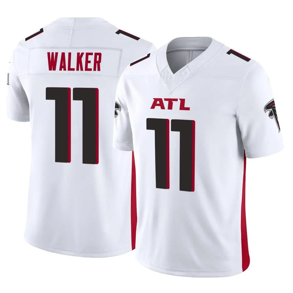 Punc A.Falcons #11 Jalon Walker Player White Vapor F.U.S.E. Limited Stitched Jerseys