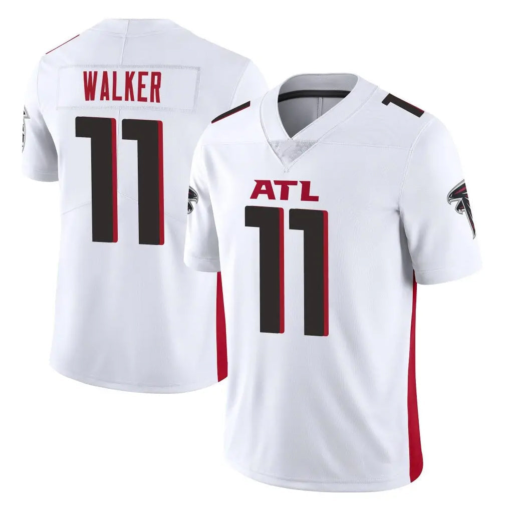Punc A.Falcons #11 Jalon Walker Player White Vapor Untouchable Limited Home Game Stitched Jerseys
