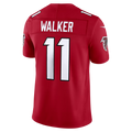 Punc A.Falcons #11 Jalon Walker Red Team Vapor F.U.S.E. Stitched Limited Jerseys
