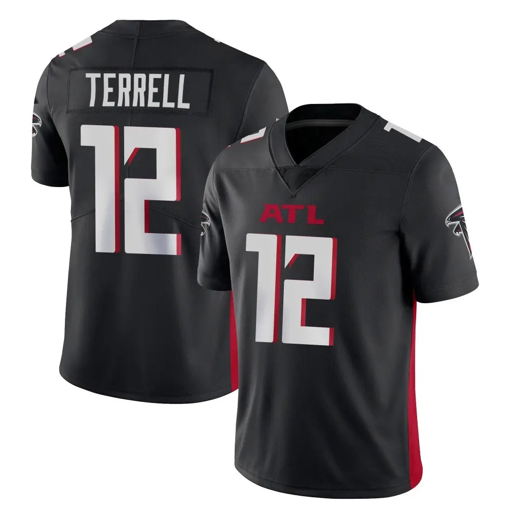 Punc A.Falcons #12 Avieon Terrell Player Black Vapor Untouchable Limited Home Game Stitched Jerseys