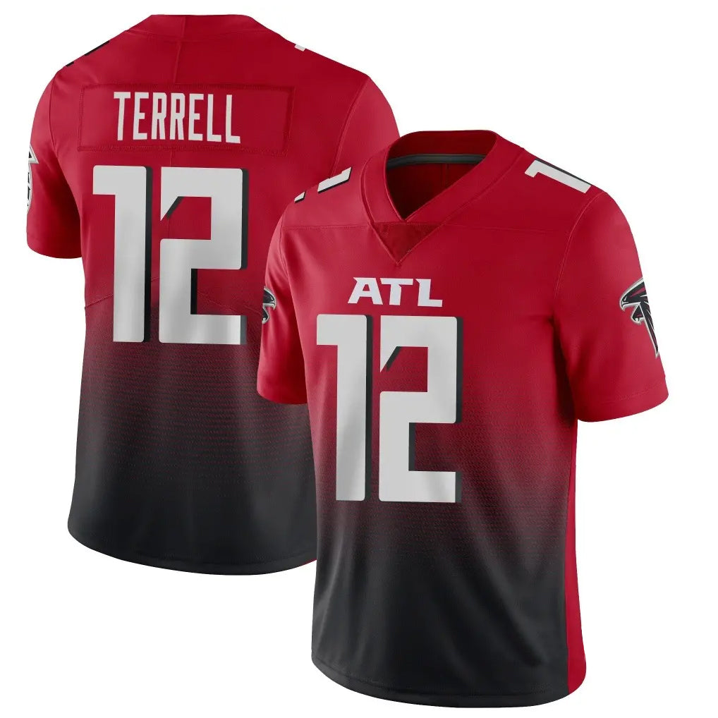 Punc A.Falcons #12 Avieon Terrell Player Red Vapor Untouchable Limited Home Game Stitched Jerseys