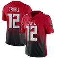 Punc A.Falcons #12 Avieon Terrell Player Red Vapor Untouchable Limited Home Game Stitched Jerseys