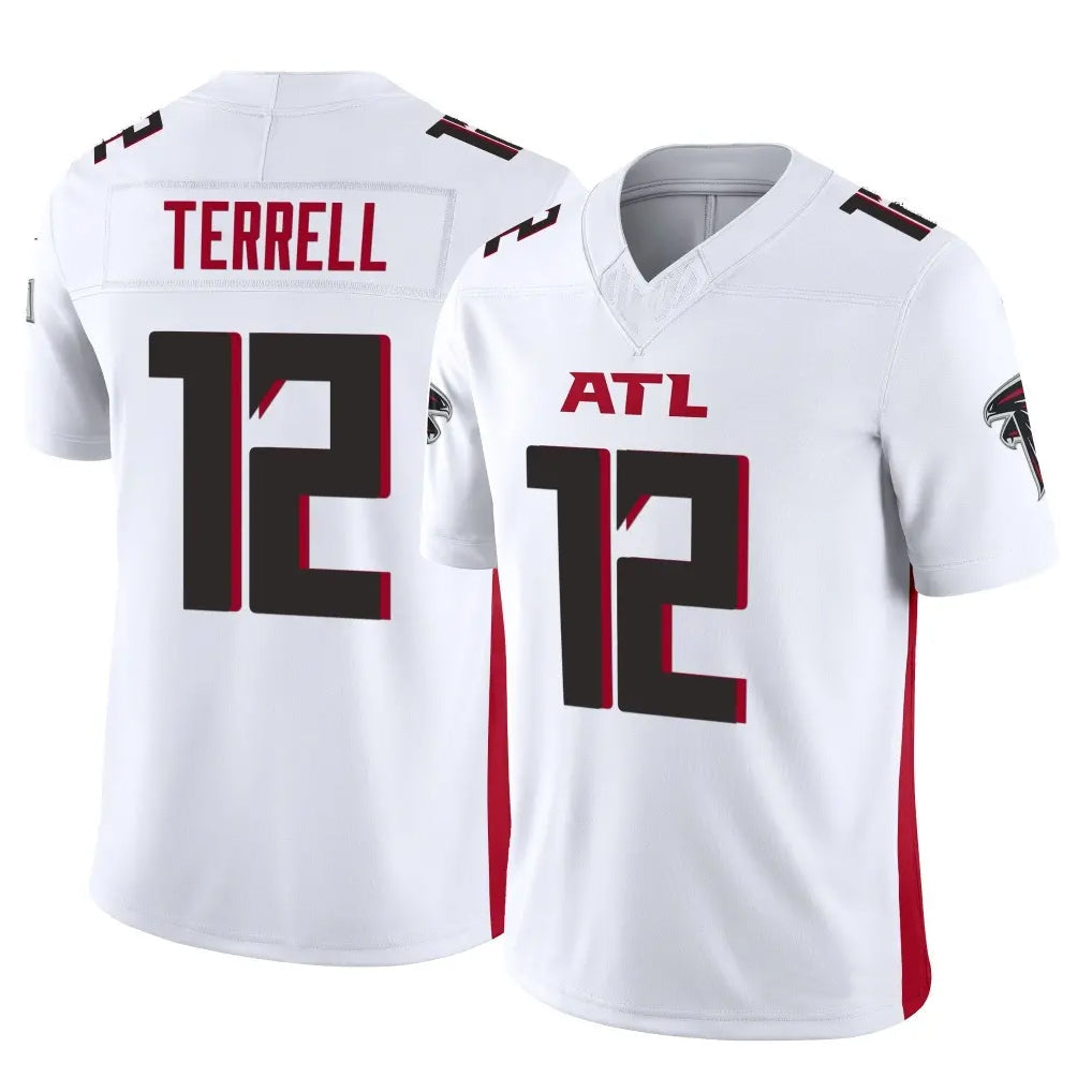 Punc A.Falcons #12 Avieon Terrell Player White Vapor F.U.S.E. Limited Stitched Jerseys