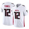 Punc A.Falcons #12 Avieon Terrell Player White Vapor F.U.S.E. Limited Stitched Jerseys