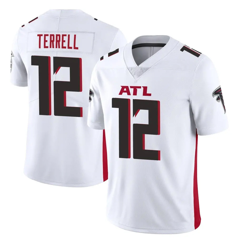 Punc A.Falcons #12 Avieon Terrell Player White Vapor Untouchable Limited Home Game Stitched Jerseys