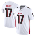 Punc A.Falcons #17 Zachariah Branch Player White Vapor Untouchable Limited Home Game Stitched Jerseys