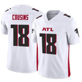 Punc A.Falcons #18 Kirk Cousins Player Vapor F.U.S.E. Limited Whtie Stitched Jerseys