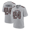 Punc A.Falcons #24 A.J. Terrell Jr. Branch Player Gray Fashion Home Game Stitched Jerseys