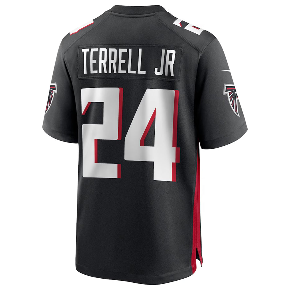 Punc A.Falcons #24 A.J. Terrell Jr. Player Black Home Game Stitched Jerseys
