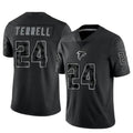 Punc A.Falcons #24 A.J. Terrell Jr. Player Black RFLCTV Limited Stitched Jerseys