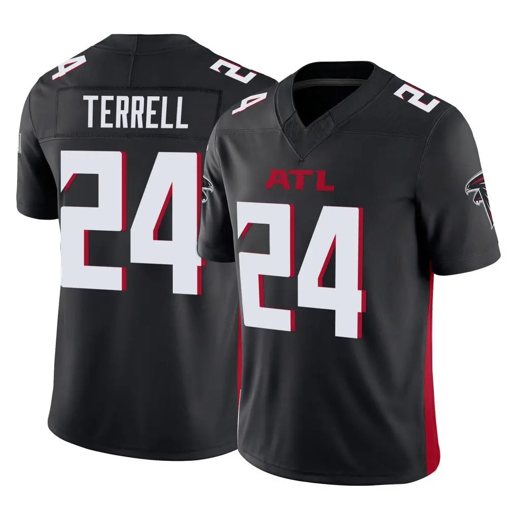 Punc A.Falcons #24 A.J. Terrell Jr. Player Black Vapor F.U.S.E. Limited Stitched Jerseys