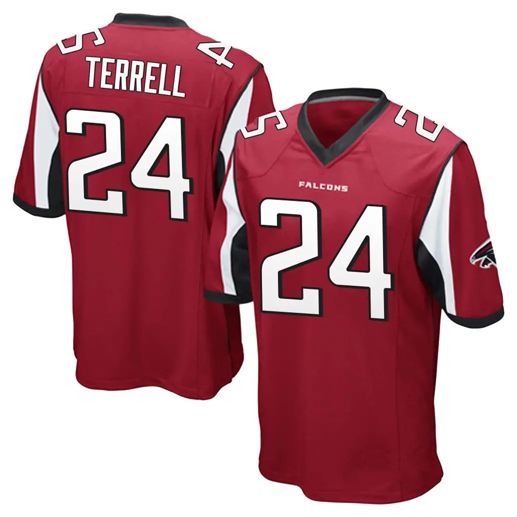 Punc A.Falcons #24 A.J. Terrell Jr. Player Red Color Vapor Home Game Stitched Jerseys
