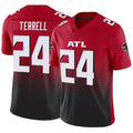 Punc A.Falcons #24 A.J. Terrell Jr. Player Red Vapor F.U.S.E. Limited Stitched Jerseys