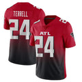 Punc A.Falcons #24 A.J. Terrell Jr. Player Red Vapor Untouchable Limited Home Game Stitched Jerseys