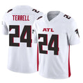 Punc A.Falcons #24 A.J. Terrell Player Vapor F.U.S.E. Limited Whtie Stitched Jerseys
