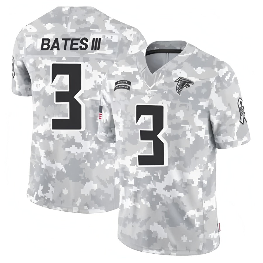 Punc A.Falcons #3 Jessie Bates III Player Camo Salute to Service Limited Stitched Stitched Jerseys
