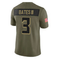 Punc A.Falcons #3 Jessie Bates III Player Olive Salute To Service Limited Home Game Stitched Jerseys