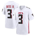 Punc A.Falcons #3 Jessie Bates III Player White Home Game Stitched Jerseys
