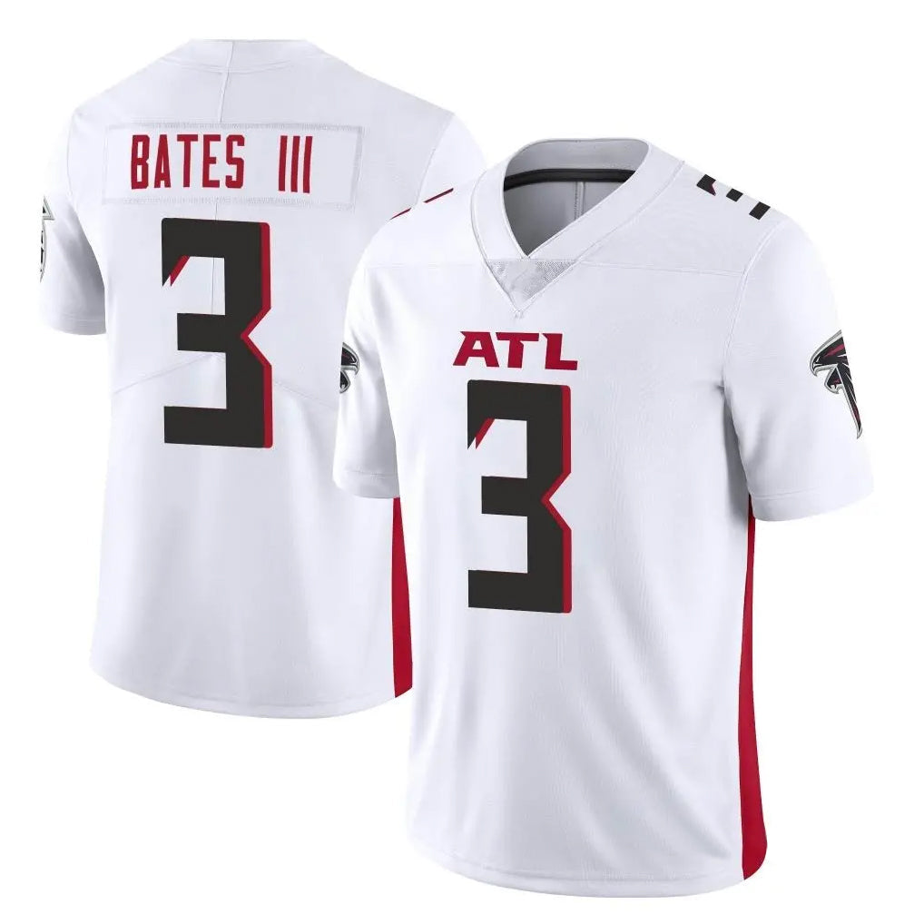 Punc A.Falcons #3 Jessie Bates III Player White Vapor Untouchable Limited Home Game Stitched Jerseys