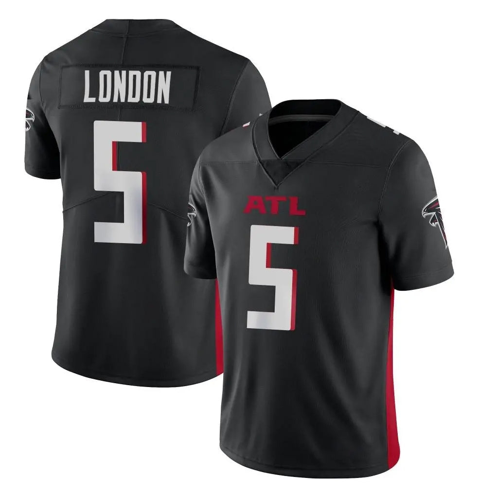 Punc A.Falcons #5 Drake London Player Black Vapor Untouchable Limited Home Game Stitched Jerseys