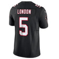 Punc A.Falcons #5 Drake London Black Vapor F.U.S.E. Limited Jersey American Stitched Jerseys