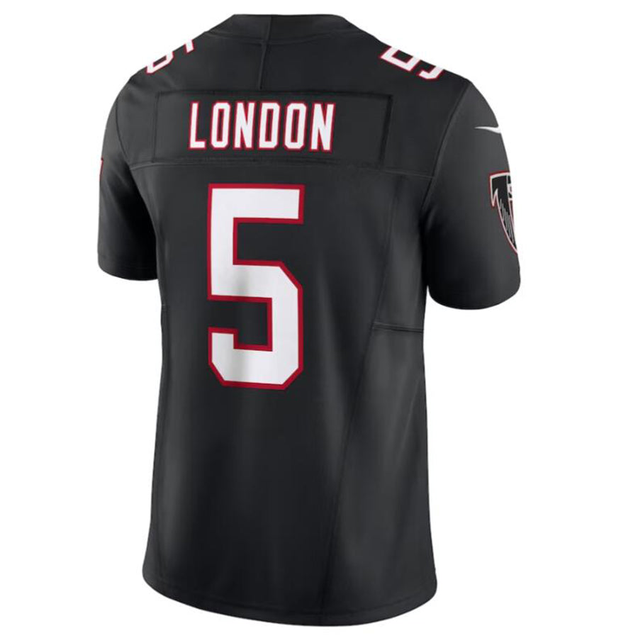 Punc A.Falcons #5 Drake London Black Vapor F.U.S.E. Limited Jersey American Stitched Jerseys