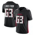 Punc A.Falcons #63 Chris Lindstrom Player Black Vapor Untouchable Limited Home Game Stitched Jerseys