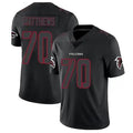 Punc A.Falcons #70 Jake Matthews Player Black Limited Elite Game Stitched Jerseys