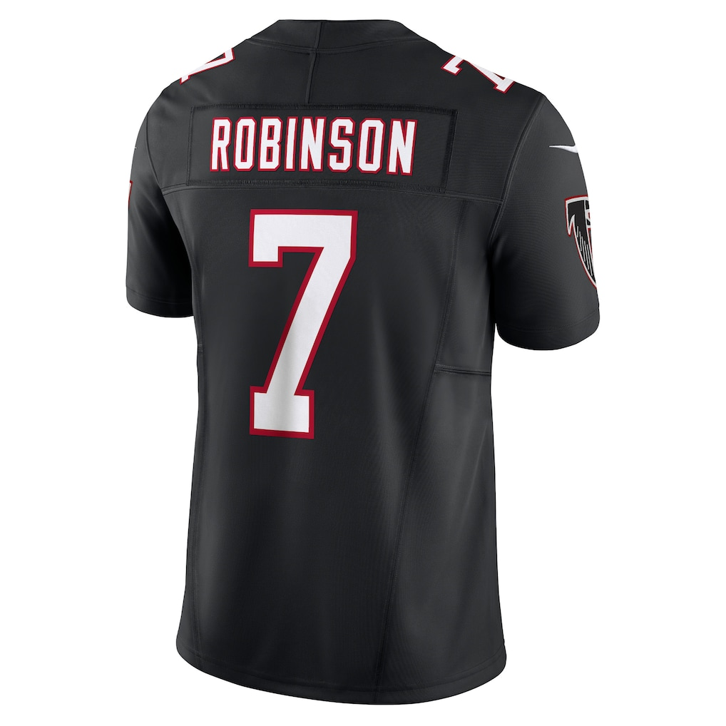 Punc A.Falcons #7 Bijan Robinson Black Alternate Vapor F.U.S.E. Limited Stitched Jerseys