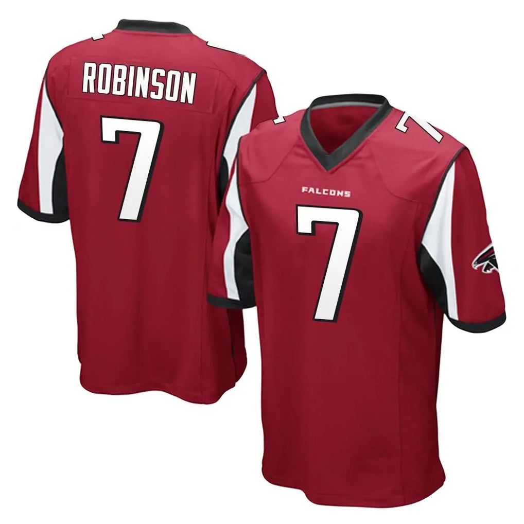 Punc A.Falcons #7 Bijan Robinson Player Red Color Vapor Home Game Stitched Jerseys