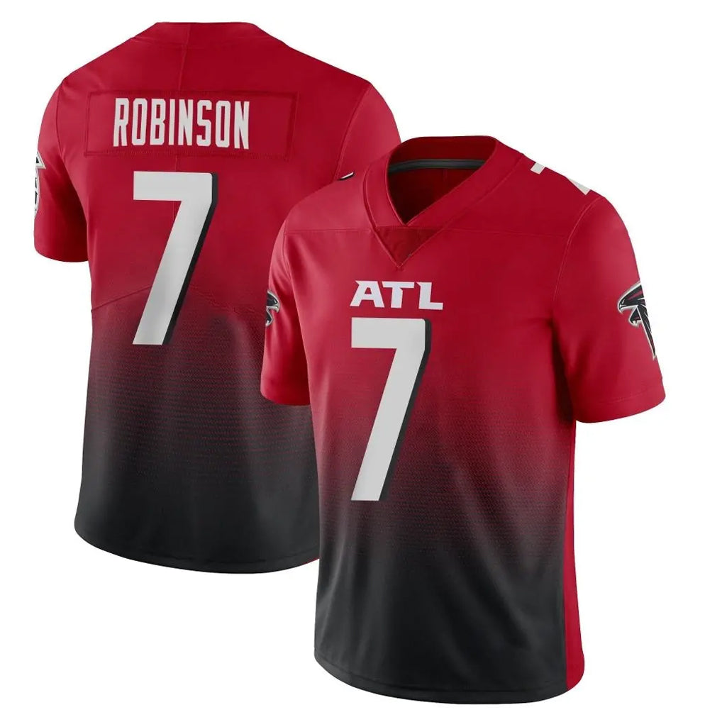 Punc A.Falcons #7 Bijan Robinson Player Red Vapor Untouchable Limited Home Game Stitched Jerseys