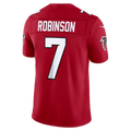 Punc A.Falcons #7 Bijan Robinson Red Team Vapor F.U.S.E. Stitched Limited Jerseys